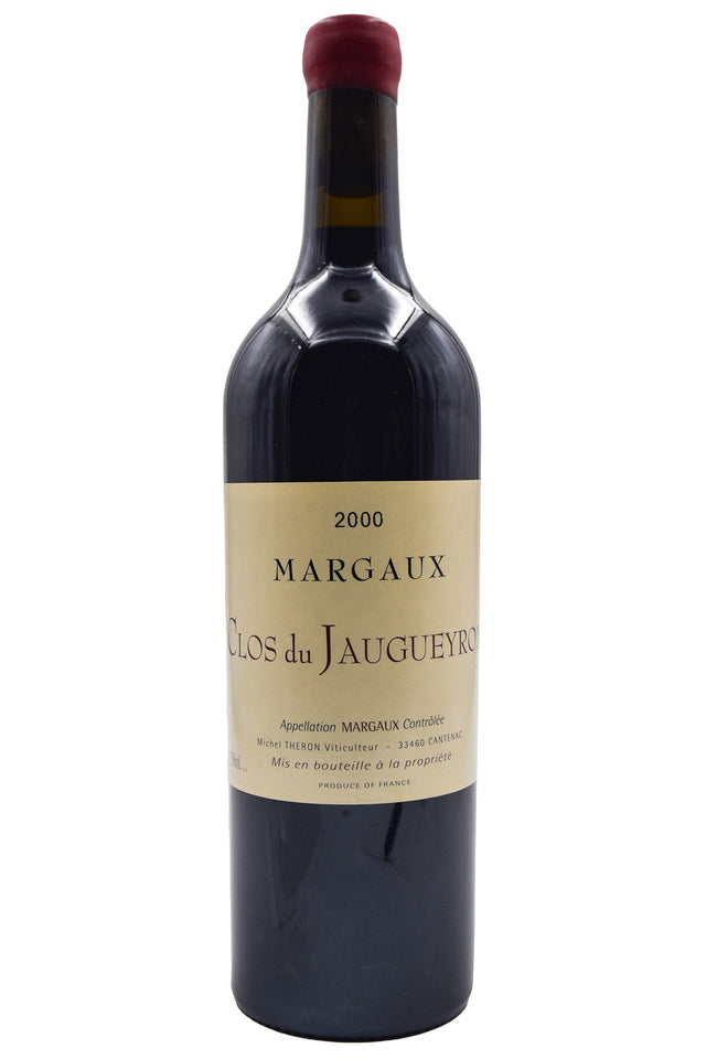 Bottle of Clos du Jaugueyron Margaux 2000-Red Wine-Flatiron SF
