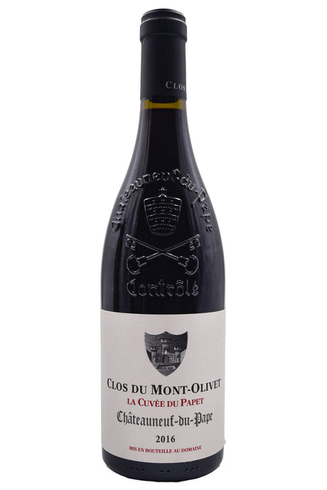 Bottle of Clos du Mont-Olivet Chateauneuf-du-Pape La Cuvee du Papet 2016-Red Wine-Flatiron SF