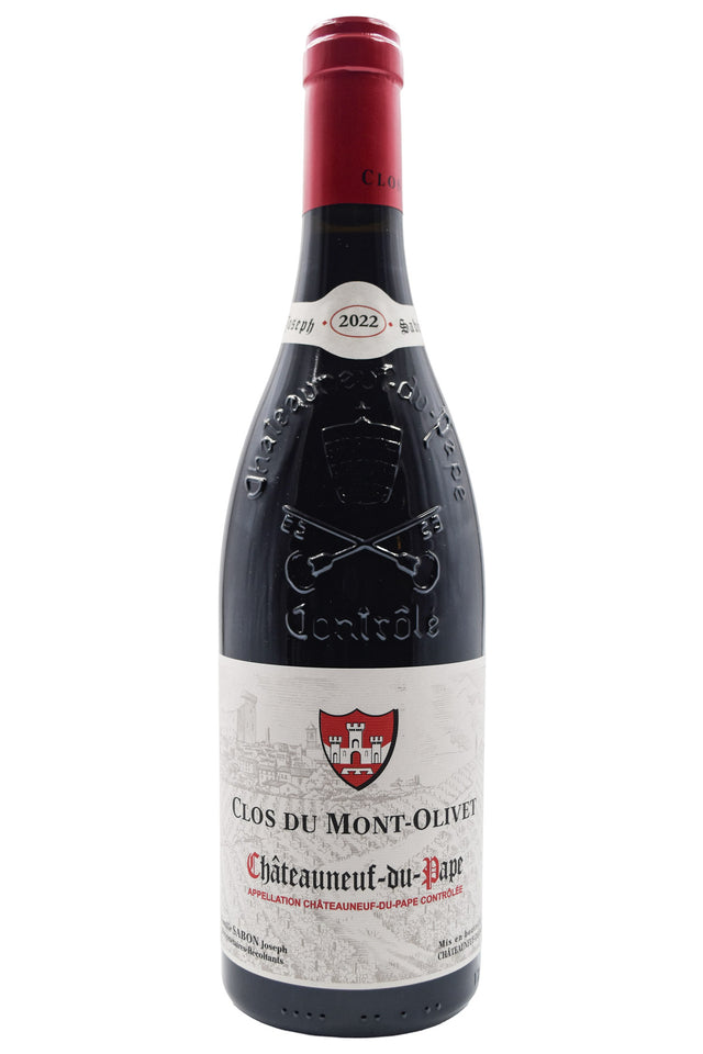 Bottle of Clos du Mont-Olivet Chateauneuf du Pape Rouge 2022-Red Wine-Flatiron SF