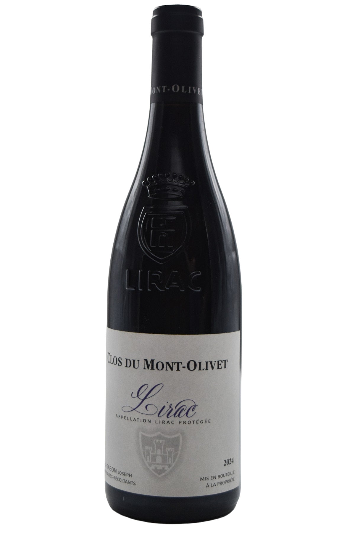 Bottle of Clos du Mont-Olivet Lirac Rouge 2024-Red Wine-Flatiron SF