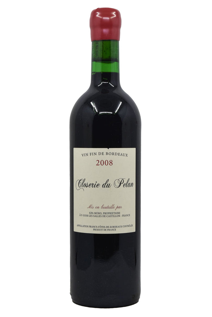 Bottle of Closerie du Pelan Rouge 2008-Sparkling Wine-Flatiron SF