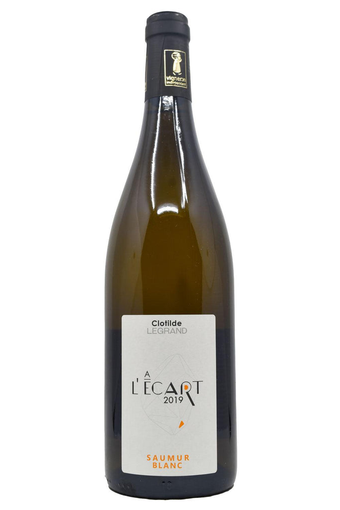 Bottle of Clotilde Legrand Saumur Blanc A L'Ecart 2019-White Wine-Flatiron SF