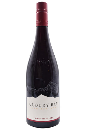 Bottle of Cloudy Bay Marlborough Pinot Noir 2022-Red Wine-Flatiron SF