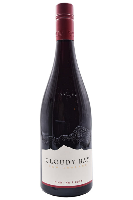 Bottle of Cloudy Bay Marlborough Pinot Noir 2022-Red Wine-Flatiron SF
