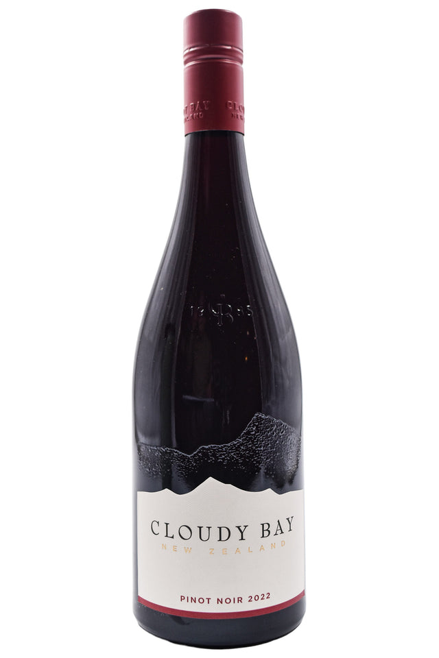 Bottle of Cloudy Bay Marlborough Pinot Noir 2022-Red Wine-Flatiron SF