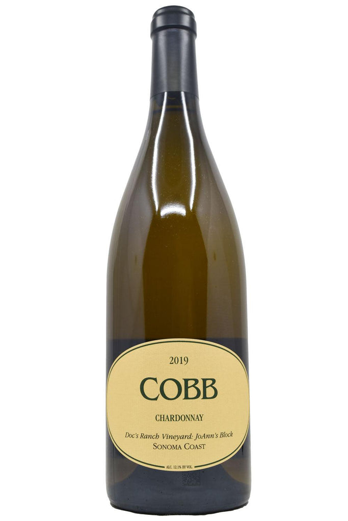 Bottle of Cobb Wines Sonoma Coast Chardonnay Doc's Ranch Joann's Block 2019-White Wine-Flatiron SF