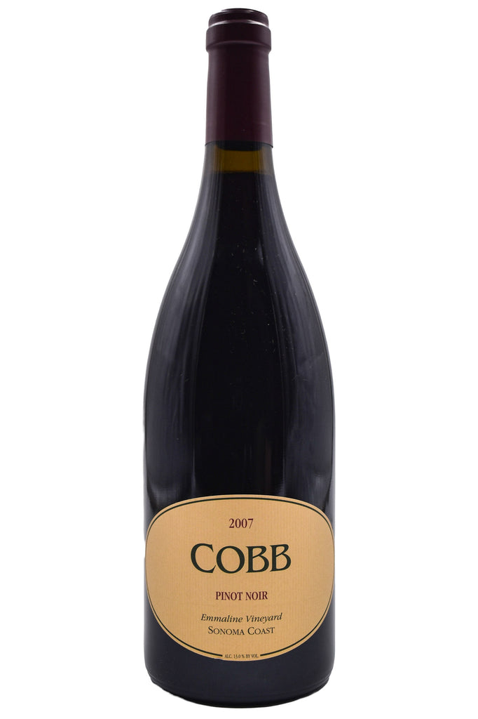 Bottle of Cobb Wines Sonoma Coast Pinot Noir Emmaline Ann Vineyard 2007-Red Wine-Flatiron SF