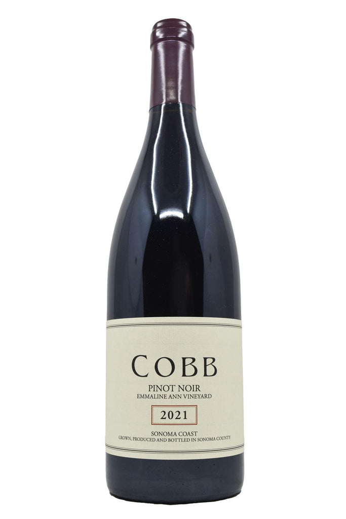 Bottle of Cobb Wines Sonoma Coast Pinot Noir Emmaline Ann Vineyard 2021-Red Wine-Flatiron SF