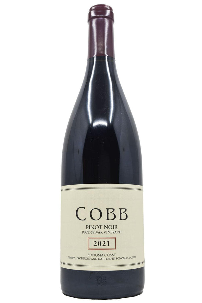 Bottle of Cobb Wines Sonoma Coast Pinot Noir Rice-Spivak Vineyard 2021-Red Wine-Flatiron SF