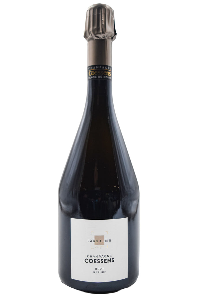 Bottle of Coessens Champagne Brut Nature Largillier 2018-Sparkling Wine-Flatiron SF