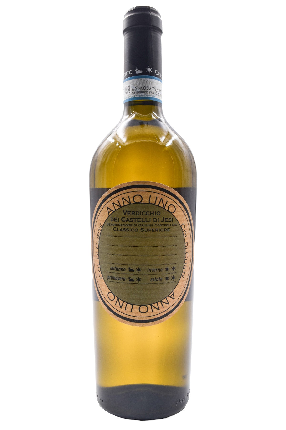 Bottle of Col di Corte Verdicchio dei Castelli di Jesi Classico Anno Uno 2024-White Wine-Flatiron SF
