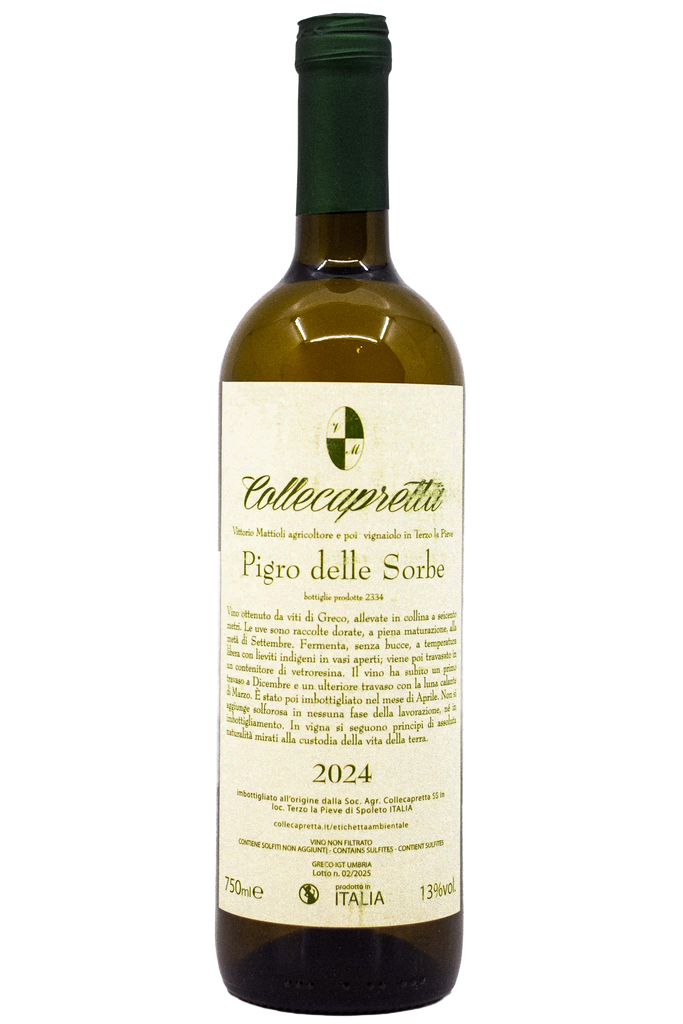Bottle of Collecapretta Pigro delle Sorbe 2024-Red Wine-Flatiron SF