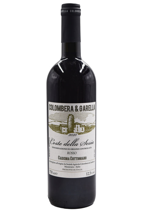 Bottle of Colombera & Garella Rosso Coste della Sesia 2020-Red Wine-Flatiron SF