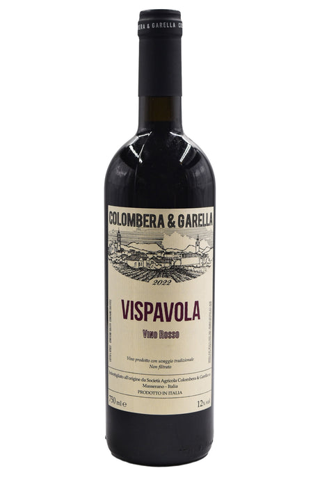 Bottle of Colombera & Garella Vispavola Rosso 2022-Red Wine-Flatiron SF