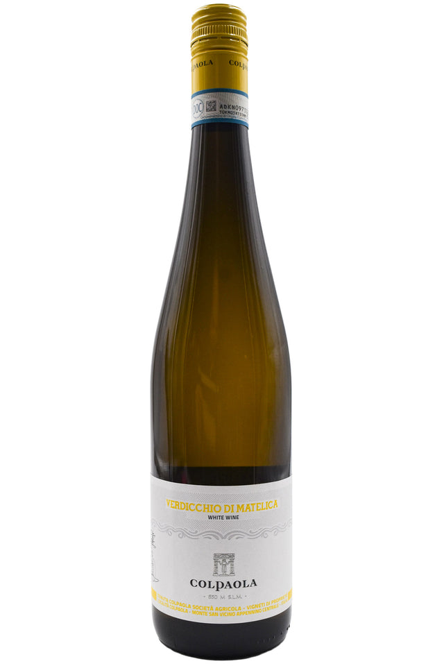 Bottle of Colpaola Verdicchio di Matelica 2024-White Wine-Flatiron SF
