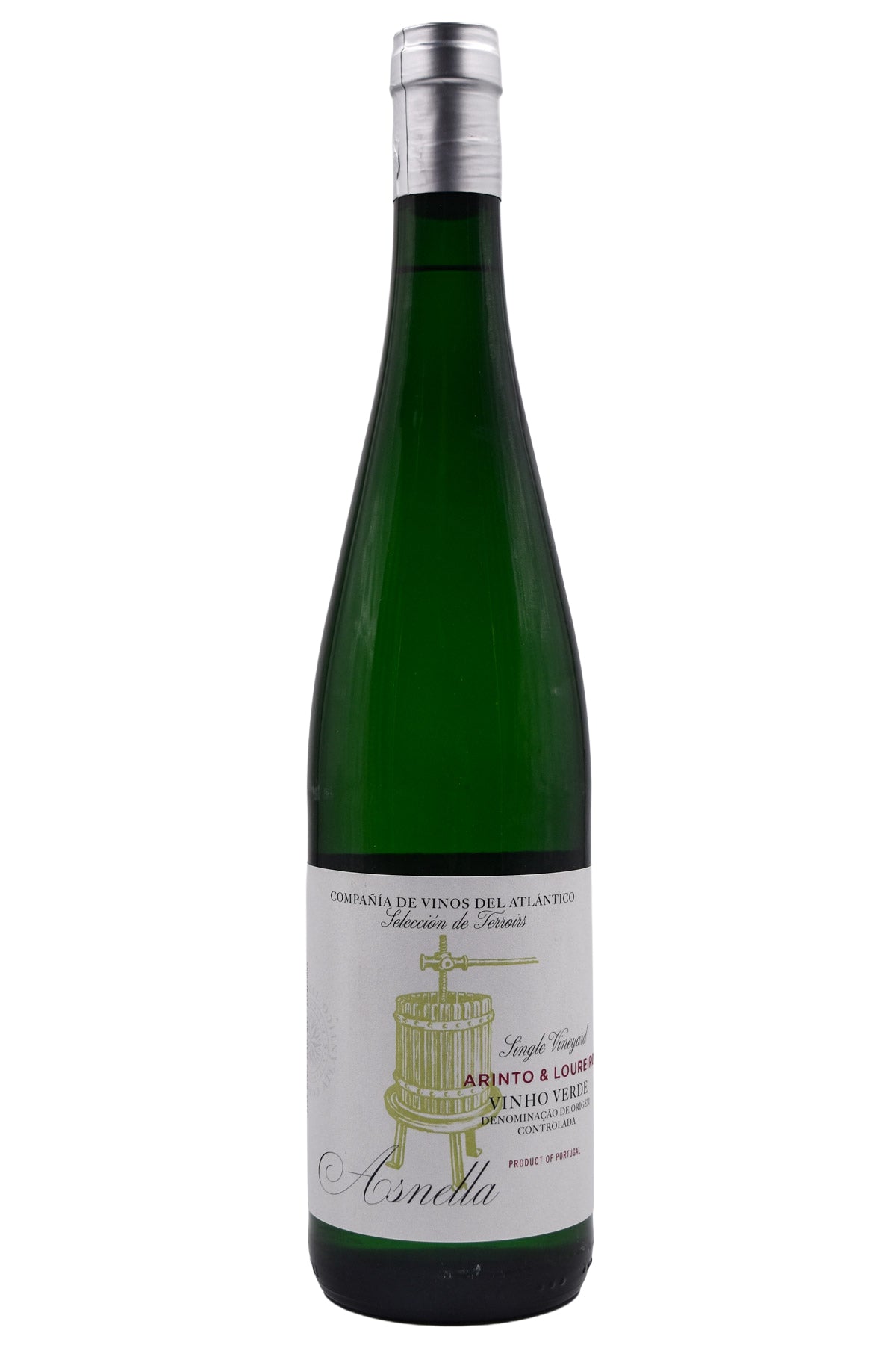 Bottle of Compania de Vinos del Atlantico Asnella Vinho Verde 2024-White Wine-Flatiron SF