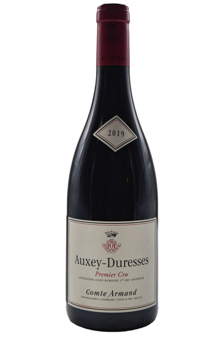 Bottle of Comte Armand Auxey-Duresses 1er Cru 2019-Red Wine-Flatiron SF