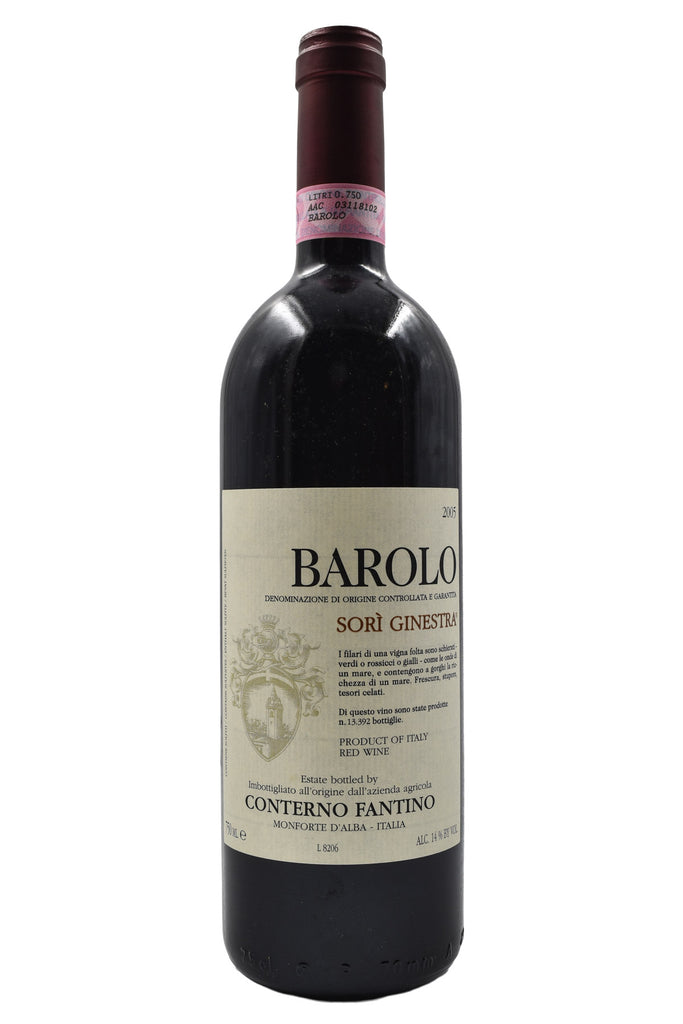 Bottle of Conterno Fantino Barolo Vigna Sori Ginestra 2005-Red Wine-Flatiron SF