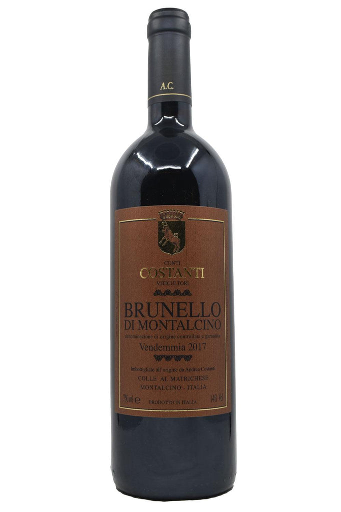 Bottle of Conti Costanti Brunello di Montalcino 2017-Red Wine-Flatiron SF
