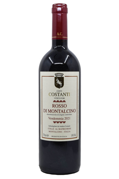 Bottle of Conti Costanti Rosso di Montalcino 2021-Red Wine-Flatiron SF