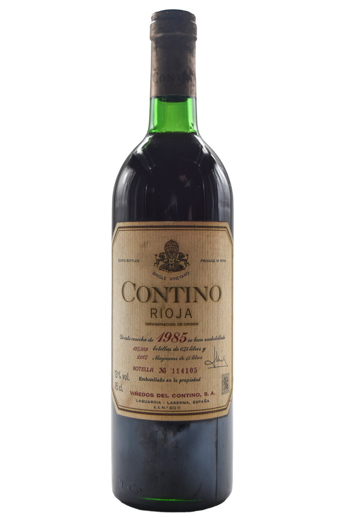 Bottle of Contino Rioja Reserva 1985-Red Wine-Flatiron SF