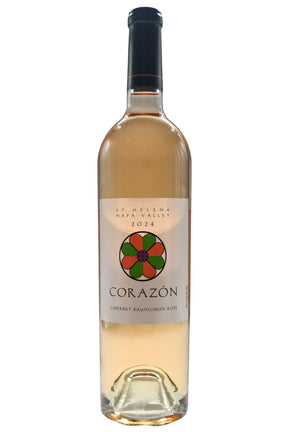 Bottle of Corison Rose of Cabernet Corazon 2024-Rosé Wine-Flatiron SF
