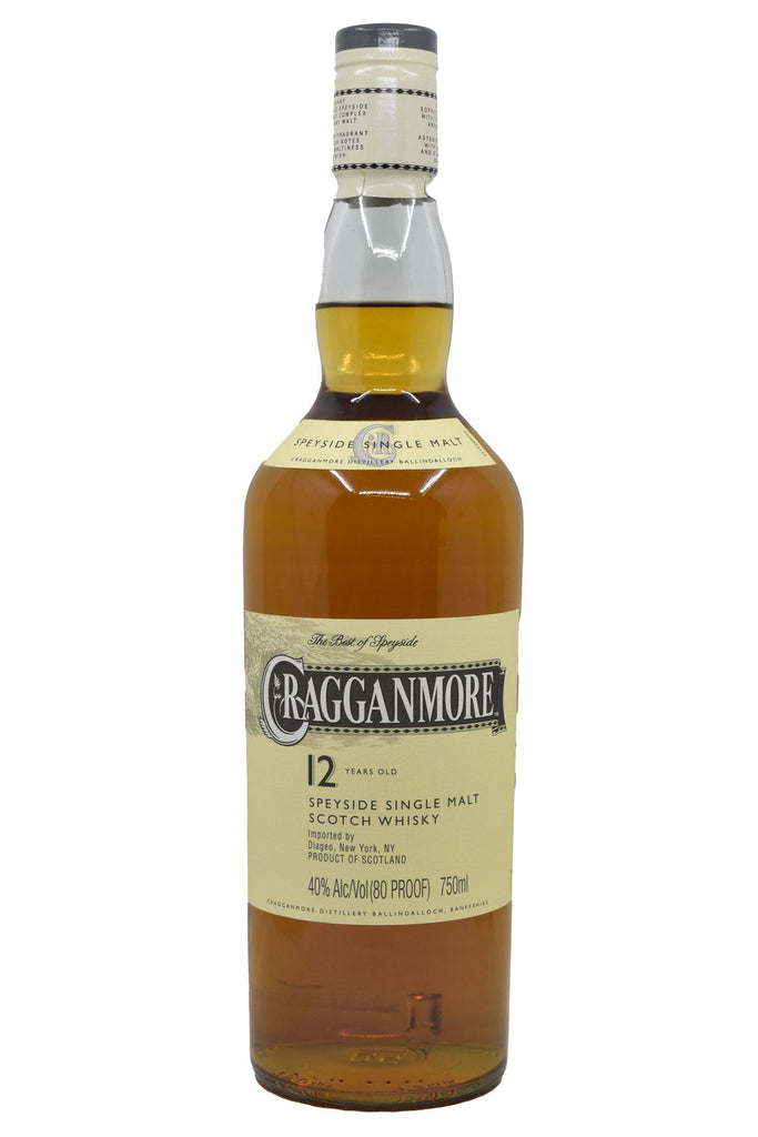 Bottle of Cragganmore 12 Year Single Malt Scotch-Spirits-Flatiron SF