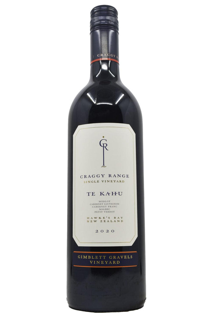 Bottle of Craggy Range Bordeaux Blend Gimblett Gravels Vineyard Te Kahu 2020-Red Wine-Flatiron SF