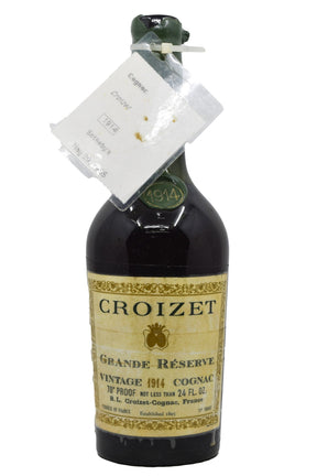 Bottle of Croizet Cognac Grande Reserve 1914-Spirits-Flatiron SF