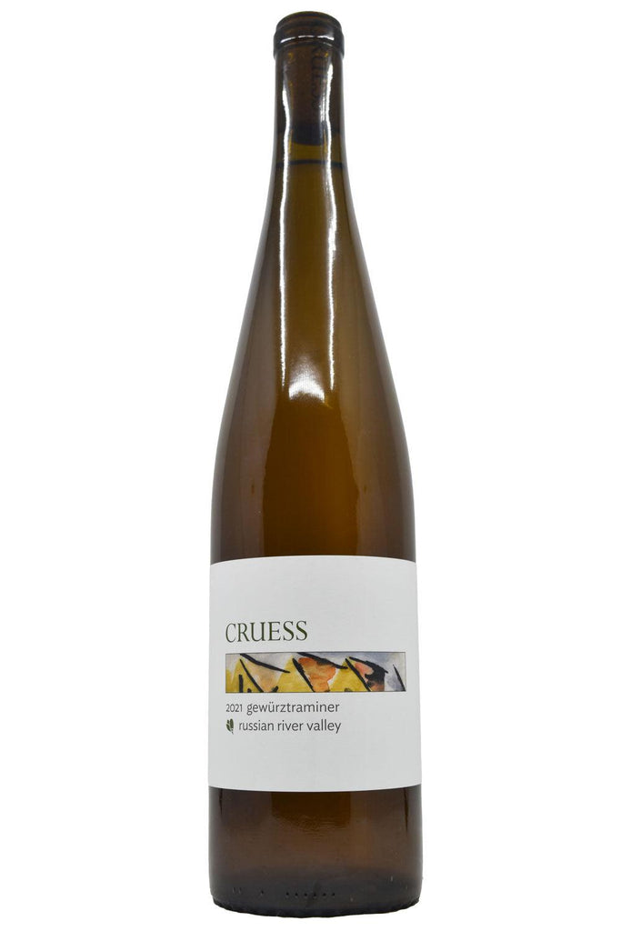 Bottle of Cruess Russian River Valley Gewurztraminer 2021-White Wine-Flatiron SF