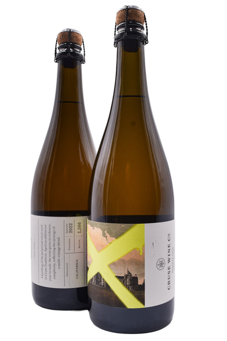 Bottle of Cruse Wine Co. California Sparkling Demo Series Reserve Cask 2018-Sparkling Wine-Flatiron SF