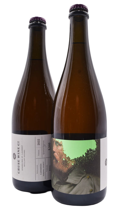 Bottle of Cruse Wine Co. Carneros Petillant Naturel Saint Laurent Ricci Vineyard 2022-Sparkling Wine-Flatiron SF