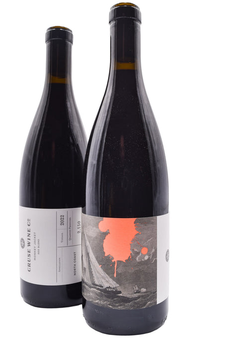 Bottle of Cruse Wine Co. North Coast Red Blend Monkey Jacket 2022-Red Wine-Flatiron SF
