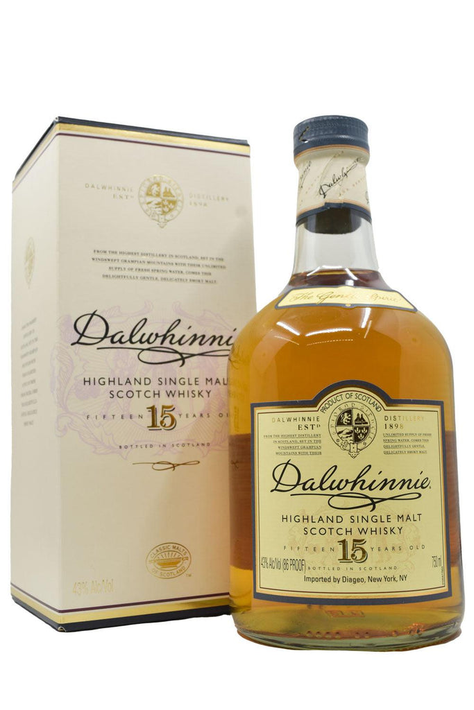 Bottle of Dalwhinnie 15 Year Old Single Malt Whisky-Spirits-Flatiron SF