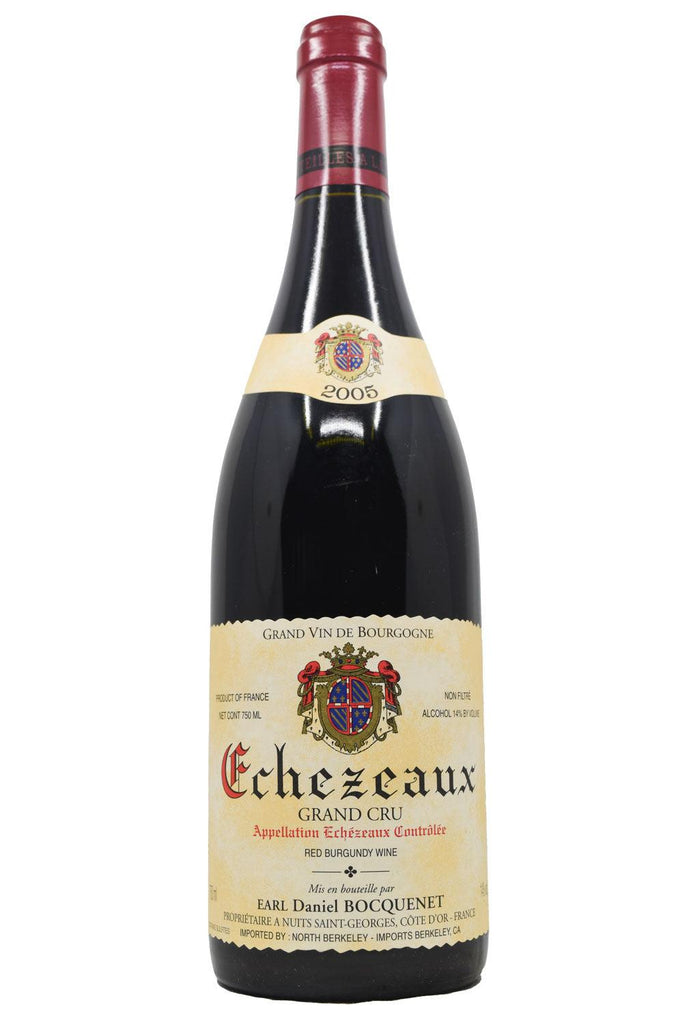 Bottle of Daniel Bocquenet Echezeaux 2005-Red Wine-Flatiron SF