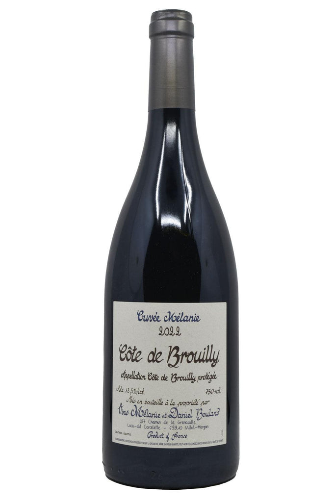 Bottle of Daniel Bouland Cote de Brouilly Cuvee Melanie 2022-Red Wine-Flatiron SF