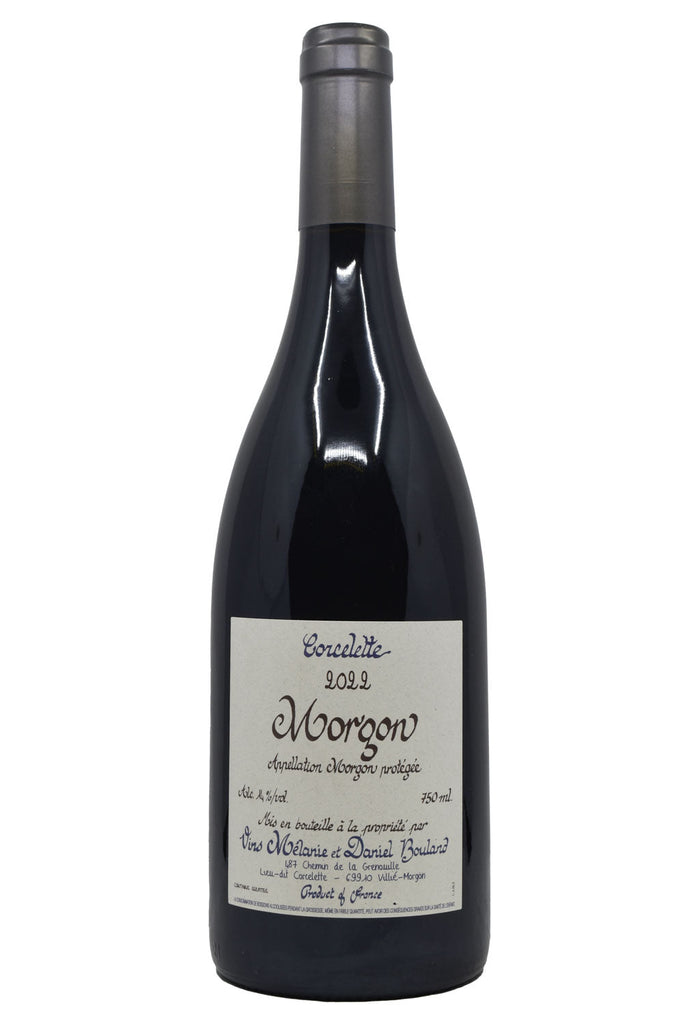 Bottle of Daniel Bouland Morgon Corcelette 2022-Red Wine-Flatiron SF