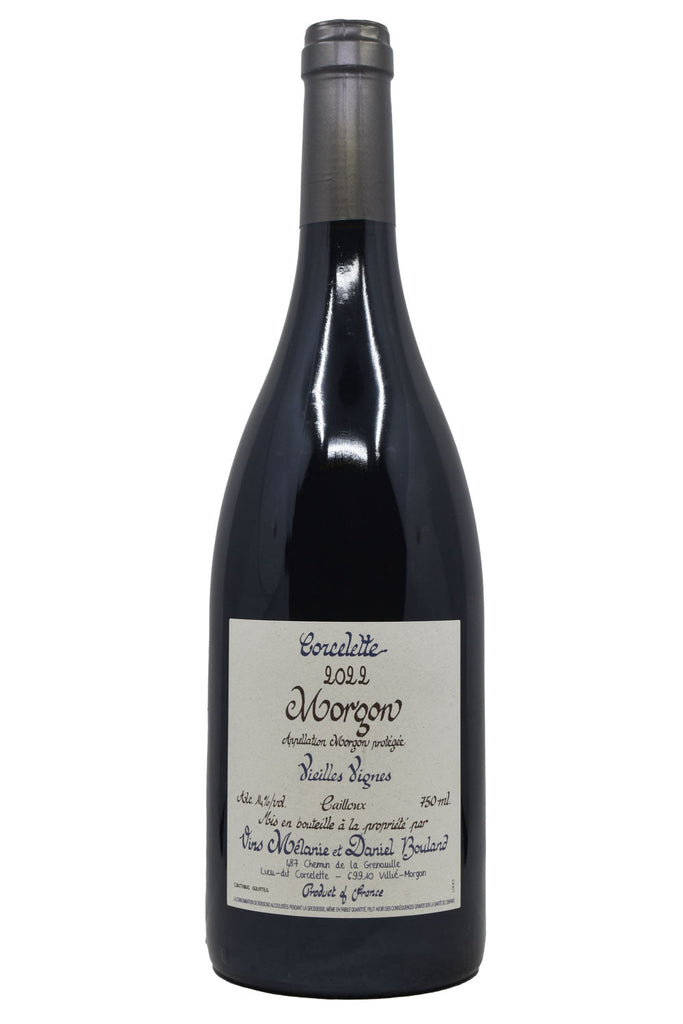 Bottle of Daniel Bouland Morgon Corcelette Cailloux Vieilles Vignes 2022-Red Wine-Flatiron SF