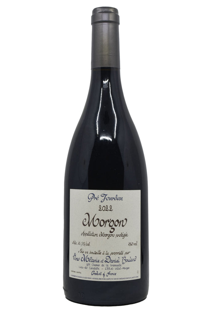 Bottle of Daniel Bouland Morgon Pre Jourdan 2022-Red Wine-Flatiron SF