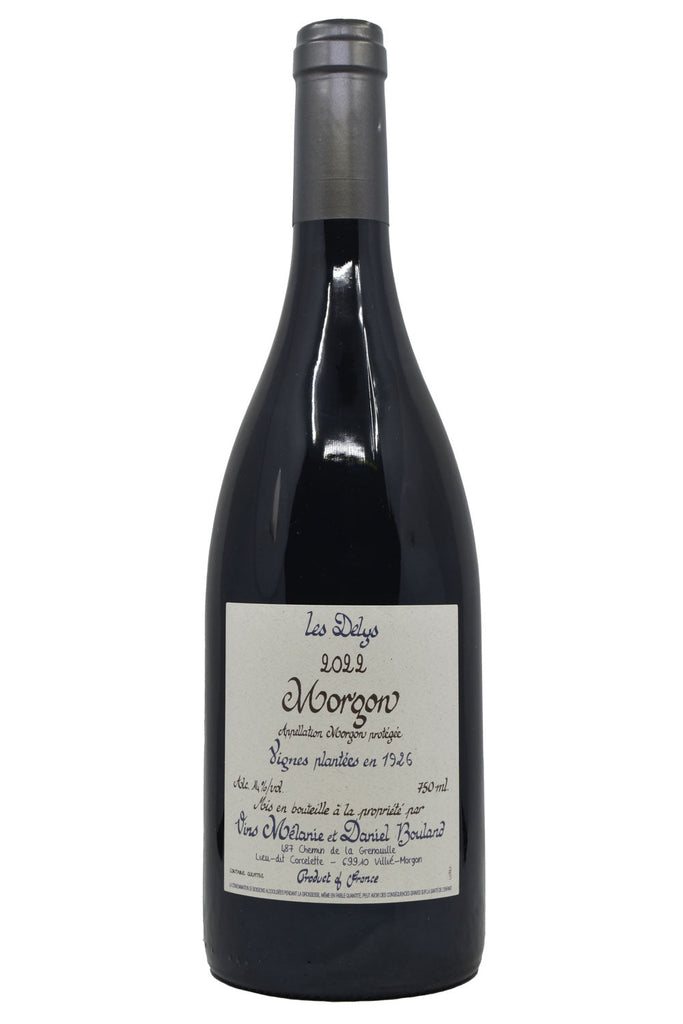 Bottle of Daniel Bouland Morgon Vieilles Vignes 1926 Delys 2022-Red Wine-Flatiron SF