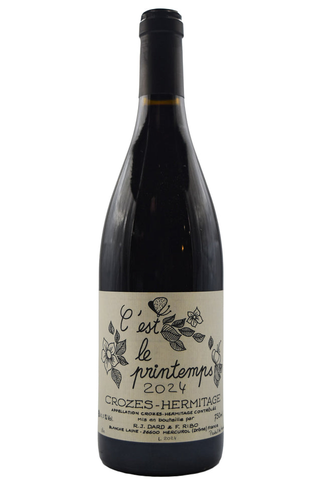 Bottle of Dard & Ribo Crozes-Hermitage Rouge Printemps 2024-Red Wine-Flatiron SF