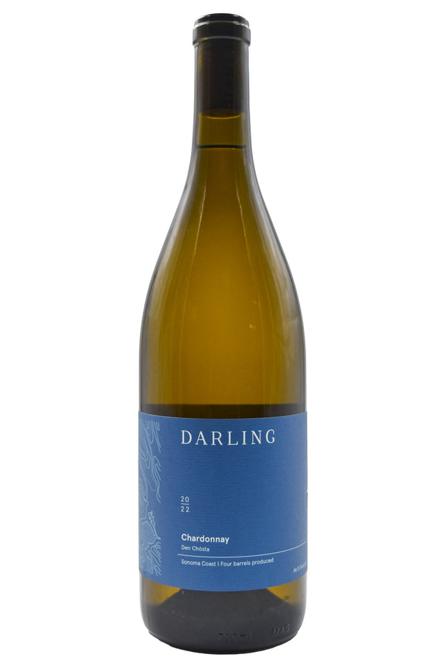 Bottle of Darling Sonoma Coast Chardonnay Den Chosta 2022-White Wine-Flatiron SF