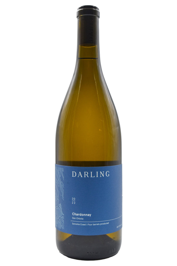 Bottle of Darling Sonoma Coast Chardonnay Den Chosta 2022-White Wine-Flatiron SF