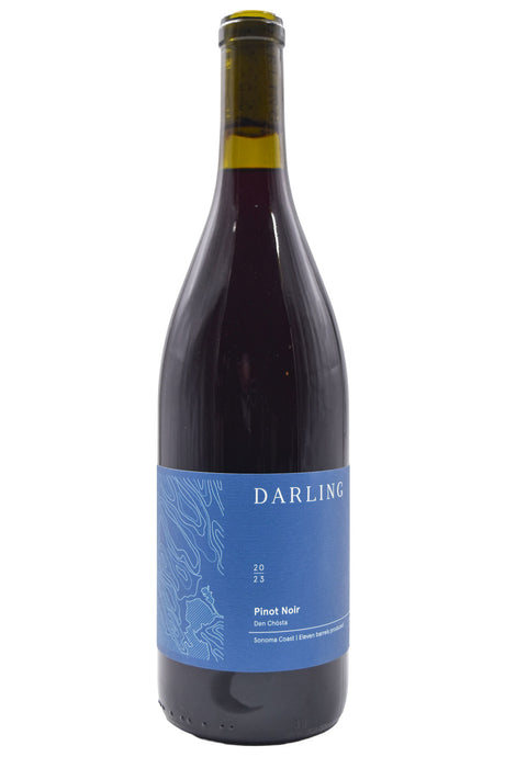 Bottle of Darling Sonoma Coast Pinot Noir Den Chosta 2023-Red Wine-Flatiron SF