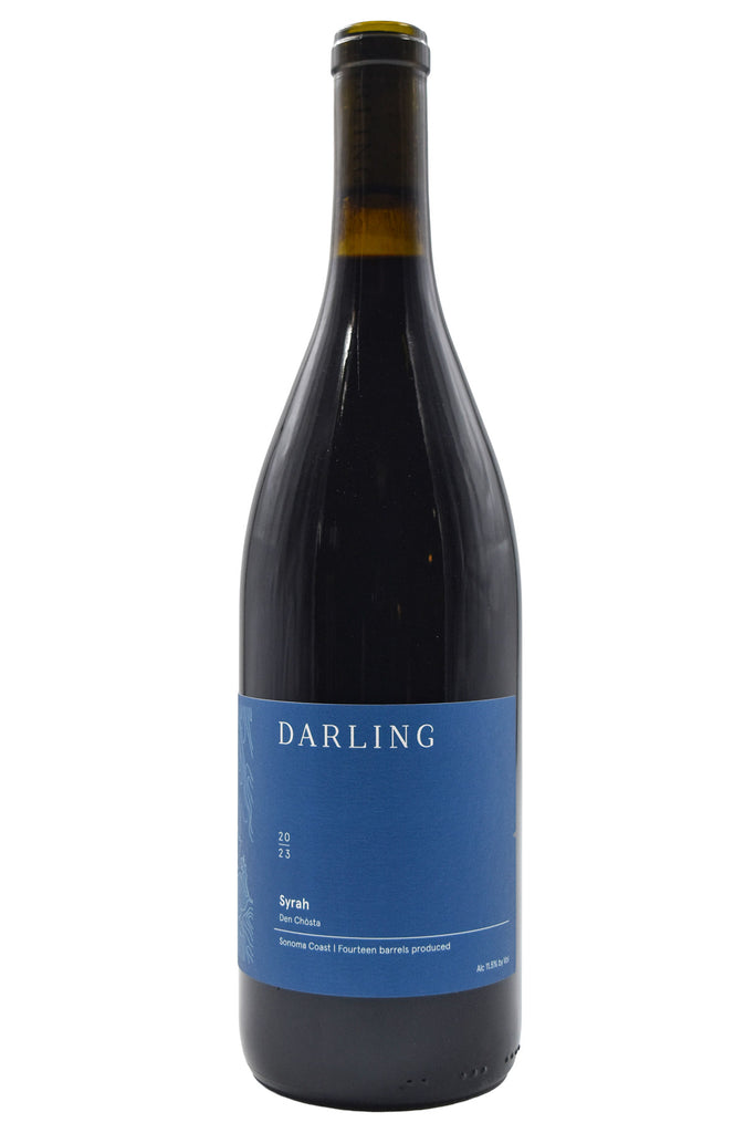 Bottle of Darling Sonoma Coast Syrah Den Chosta 2023-Red Wine-Flatiron SF
