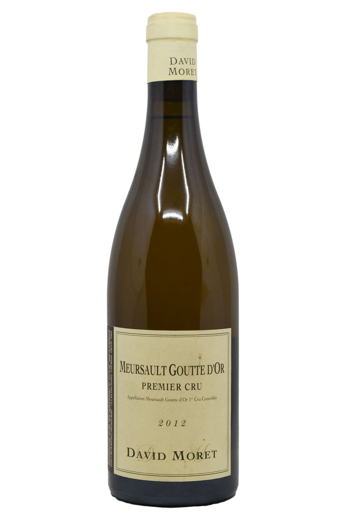 Bottle of David Moret Meursault 1er Cru Gouttes d'Or 2012-White Wine-Flatiron SF