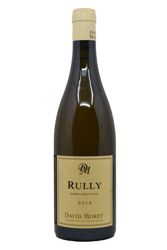 Bottle of David Moret Rully 2018-White Wine-Flatiron SF