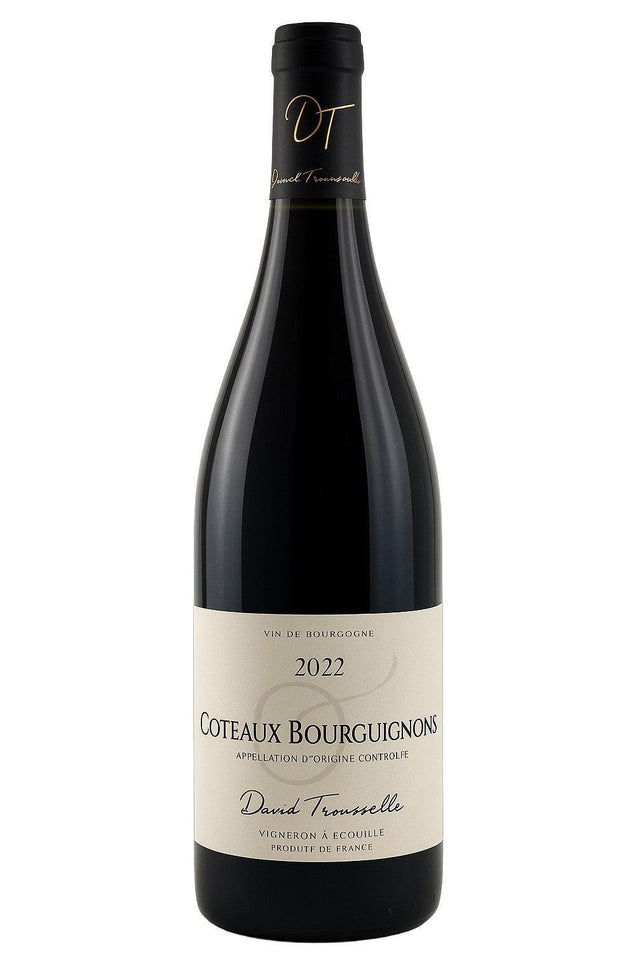 Bottle of David Trousselle Coteaux Bourguignons Rouge 2022-Red Wine-Flatiron SF