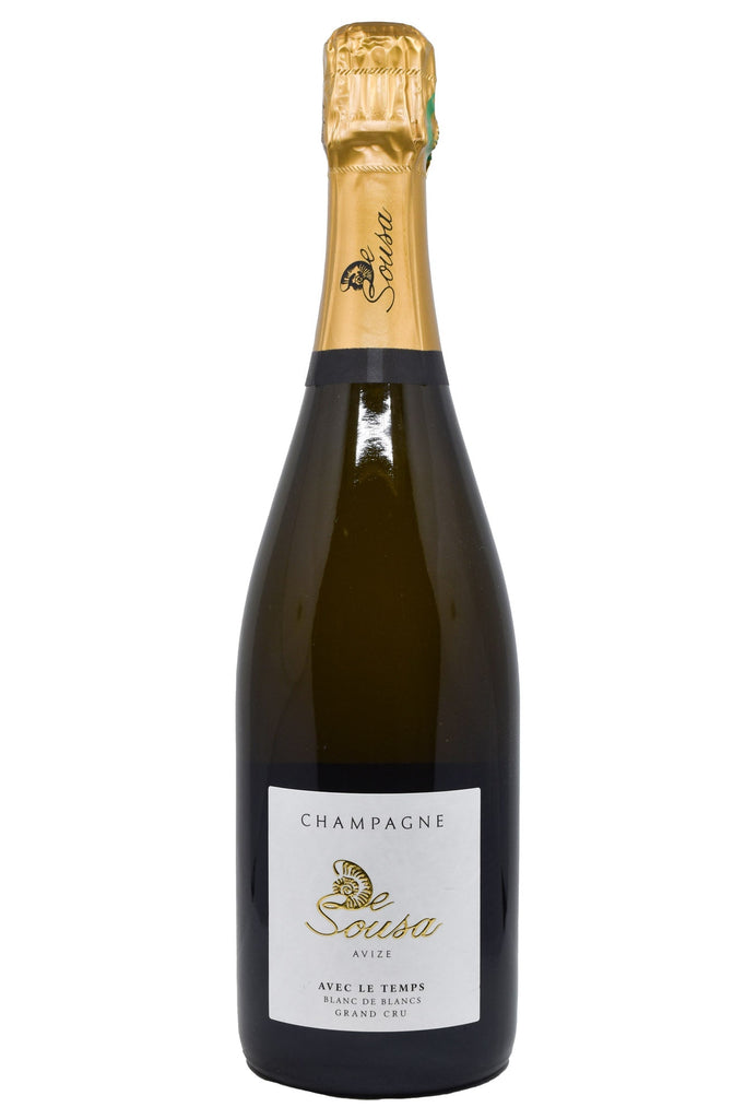 Bottle of De Sousa Champagne Grand Cru Blanc de Blancs Extra Brut Avec Le Temps NV-Sparkling Wine-Flatiron SF