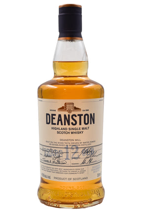 Bottle of Deanston 12 Year Single Malt Scotch-Spirits-Flatiron SF